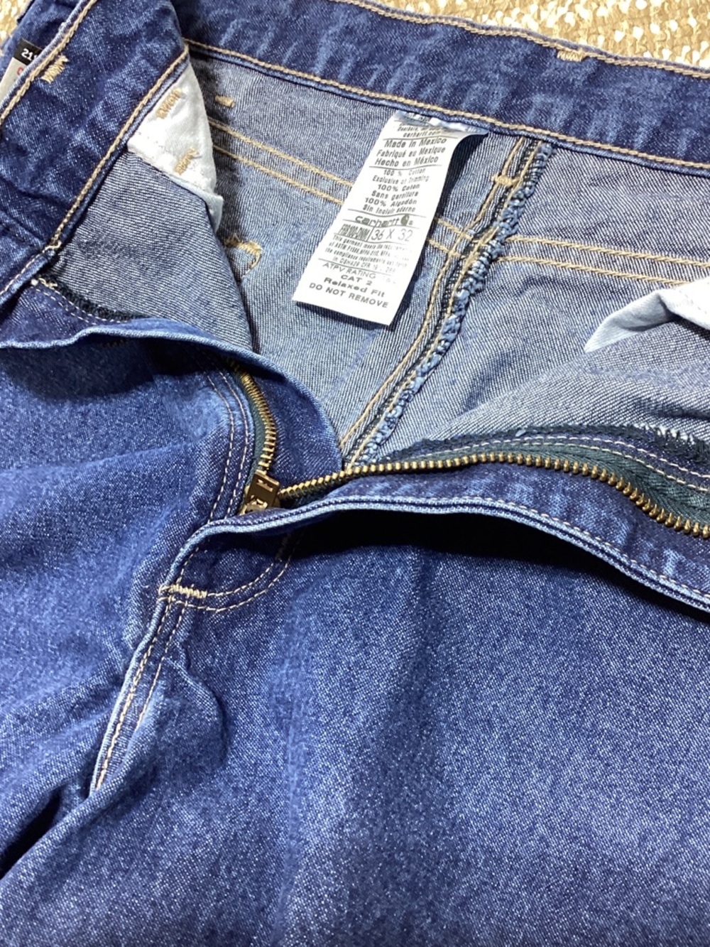 Carhartt flame resistant jeans CAT 2 36x32 - Picture 6 of 13